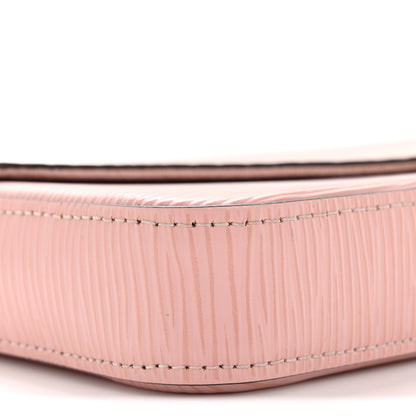 Louis Vuitton Epi Pochette Felicie Rose Ballerine 10 of 15