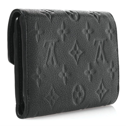Louis Vuitton Empreinte Compact Curieuse Wallet Black 3 of 8