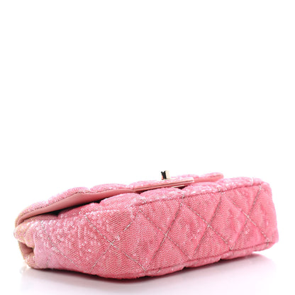 Chanel Sequin Quilted Ombre Mini Flap Multicolor 4 of 9