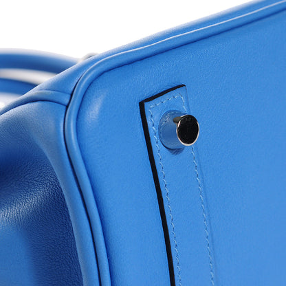 Hermes Swift Birkin 25 Bleu Paradis 19 of 21