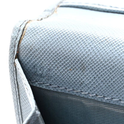 Prada Saffiano Metal Continental Wallet Astrale 10 of 14