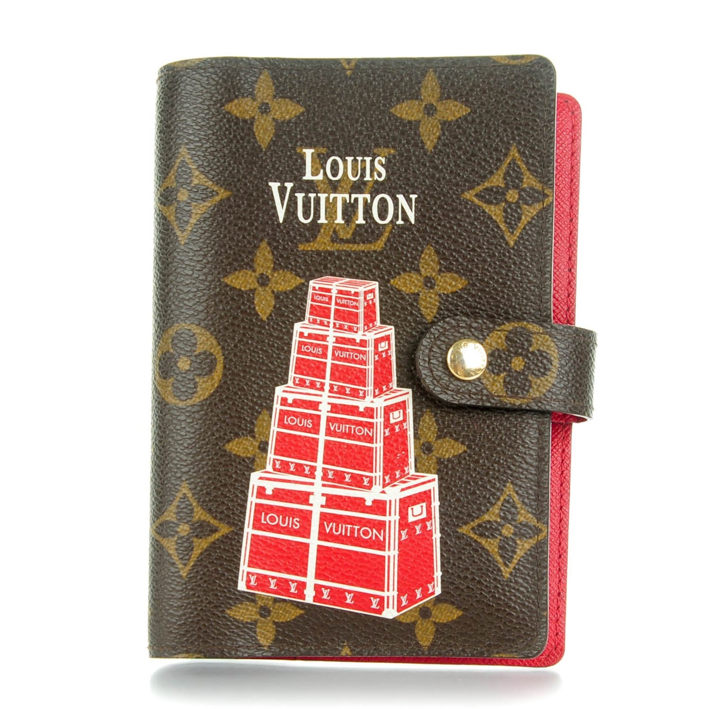 Monogram Malle Empilees Stacked Trunks Small Ring Agenda Cover