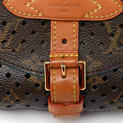 Louis Vuitton Monogram SC Flore Saumur Teal 13 of 16