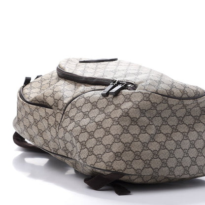 Gucci GG Plus Monogram Interlocking G Medium Backpack Dark Brown 9 of 11