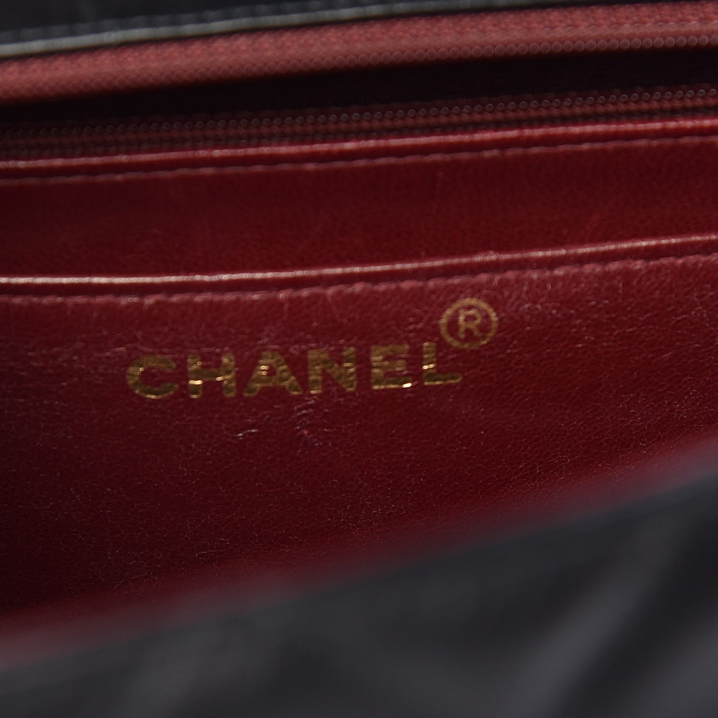 Lambskin Quilted XL Jumbo Single Flap Black