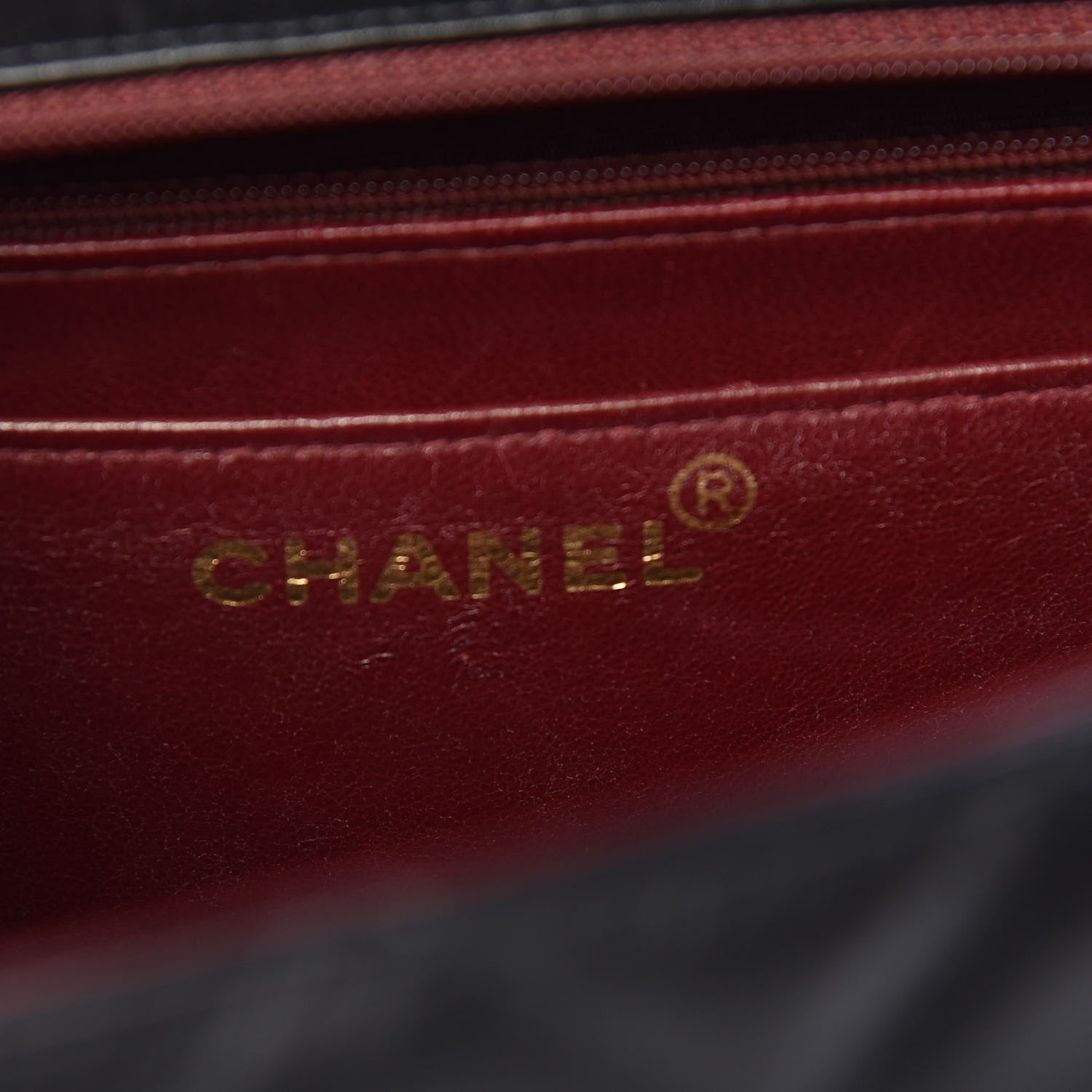 Chanel Lambskin Quilted XL Jumbo Single Flap Black 8 of 14