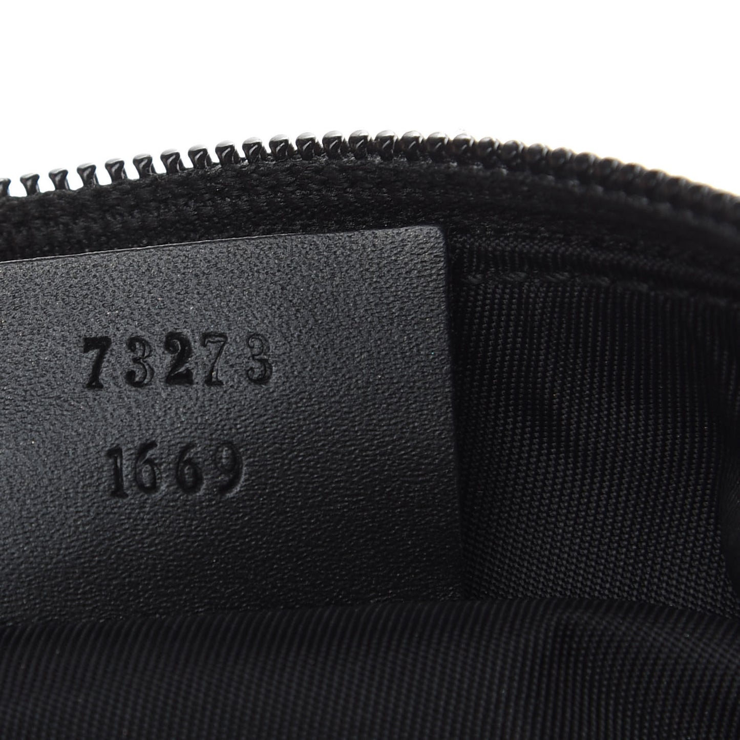 Nylon Monogram Cosmetic Pouch Black