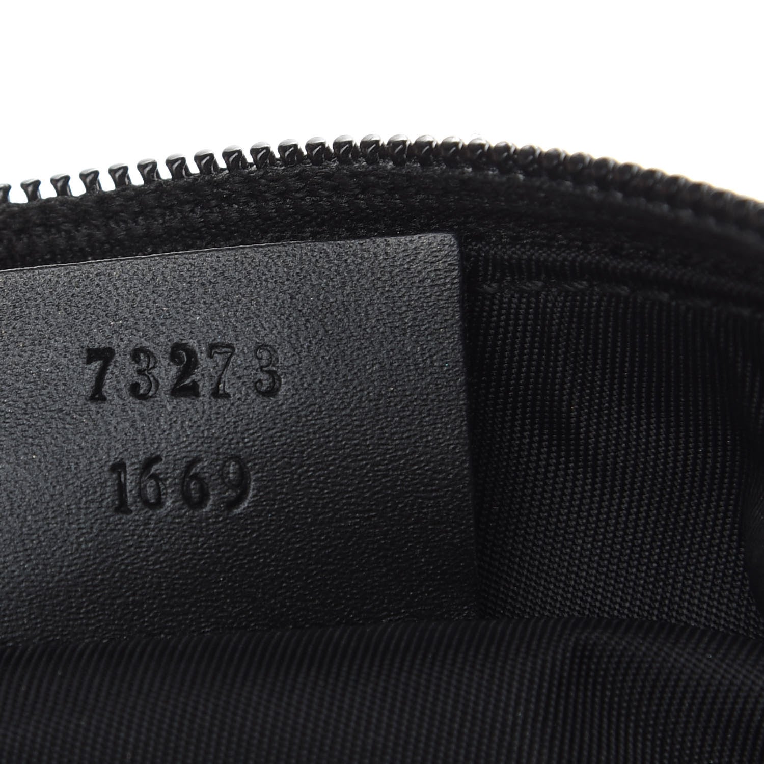 Gucci Nylon Monogram Cosmetic Pouch Black 7 of 9