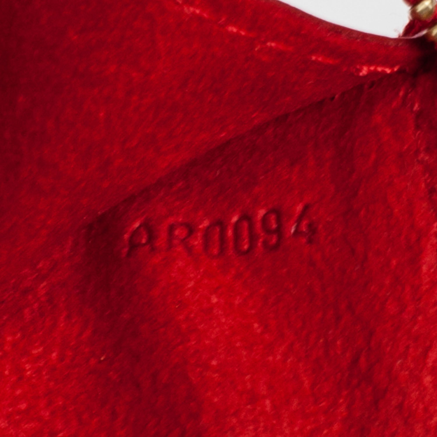 Louis Vuitton Epi Pochette Accessories 24 Bag Rouge 7 of 8