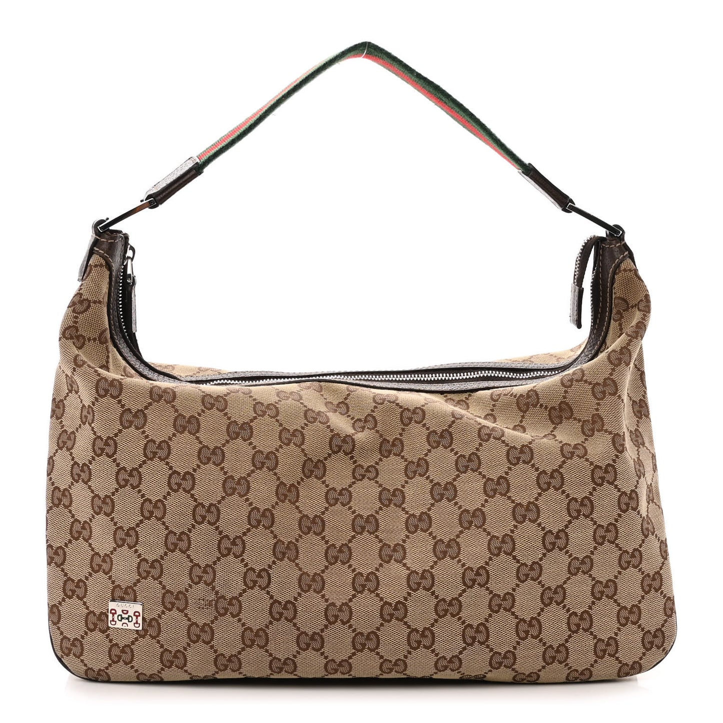 Monogram Medium Pop Hobo Dark Brown