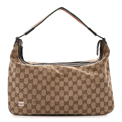 Gucci Monogram Medium Pop Hobo Dark Brown 1 of 12