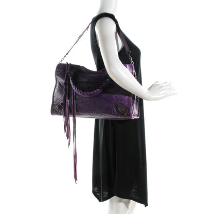 Balenciaga Agneau Classic Hardware City Violet 2 of 9