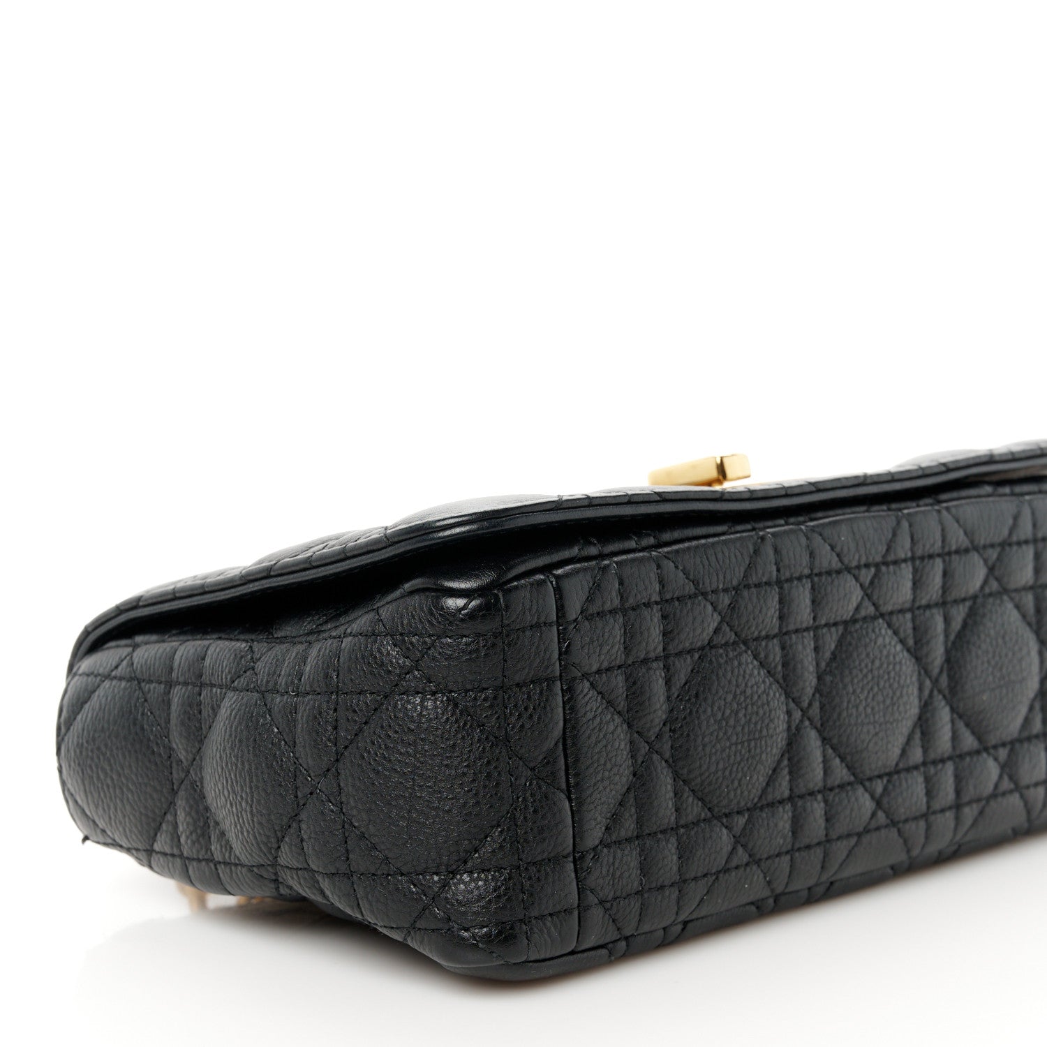 Christian Dior Calfskin Cannage Small Caro Bag Black 8 of 10