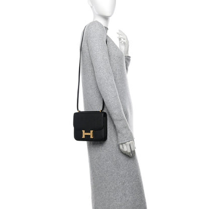 Hermes Epsom Constance 18 Black 2 of 13