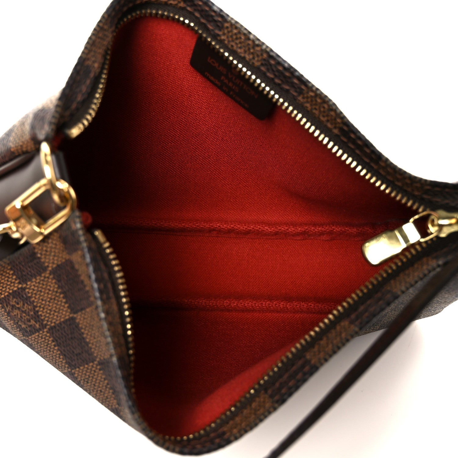 Louis Vuitton Damier Ebene Navona Pochette Accessories 4 of 8