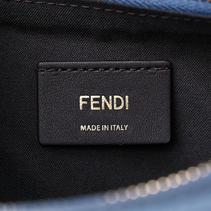 Fendi Vitello Grace Matte Small Fendigraphy Hobo Bag Mirto 6 of 10