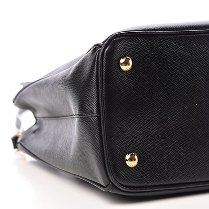 Prada Saffiano Lux Medium Tote Black 9 of 11