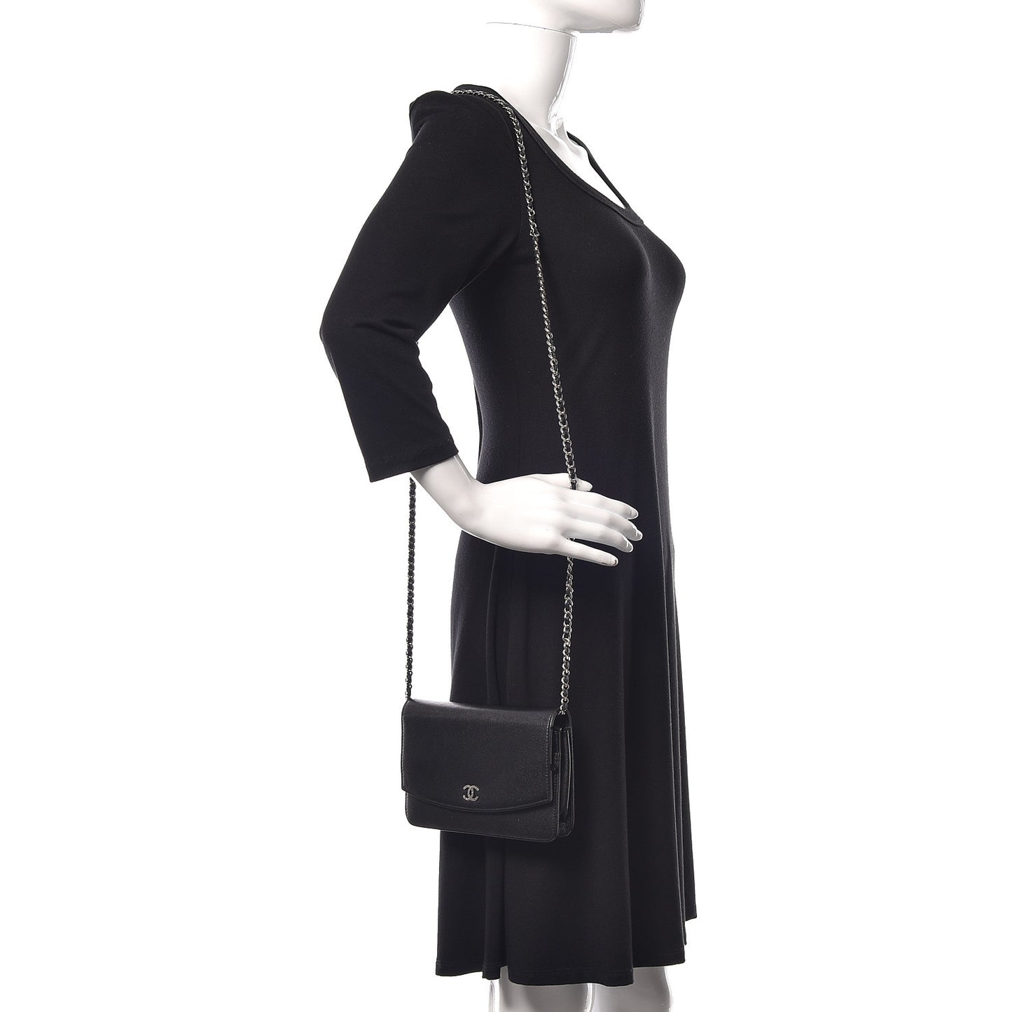Caviar Sevruga Wallet On Chain WOC Black