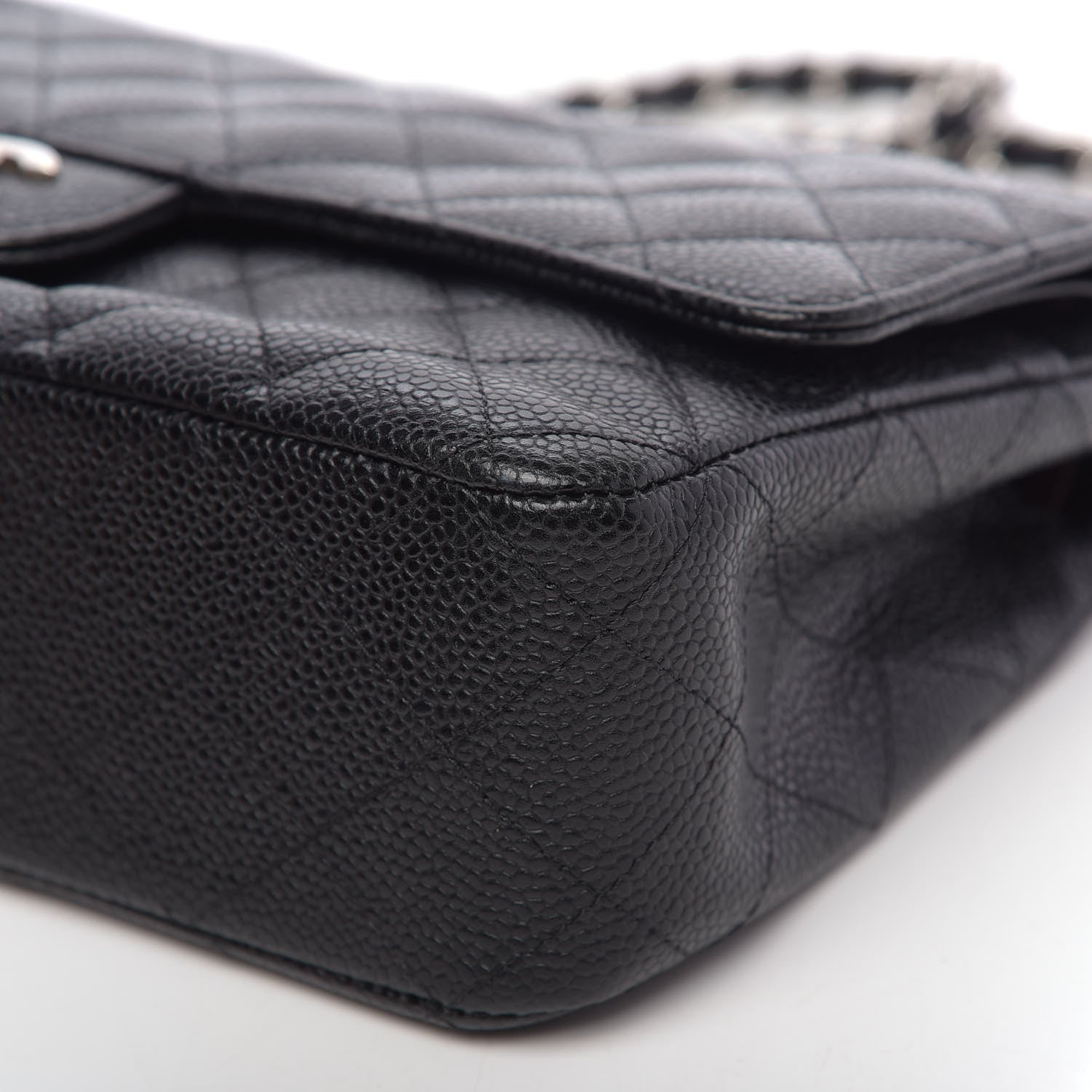 Chanel Caviar Quilted Medium Double Flap Black 11 of 11