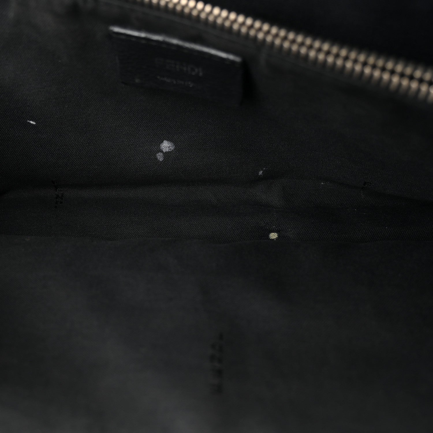 Fendi Vitello Dolce Large By The Way Boston Bag Black 5 of 12