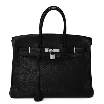 Hermes Togo Birkin 35 Black 1 of 16
