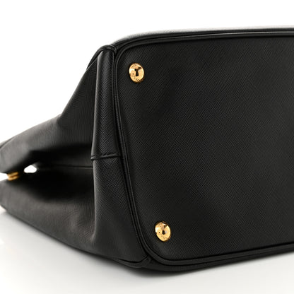 Prada Saffiano Lux Medium Galleria Double Zip Tote Black 9 of 14