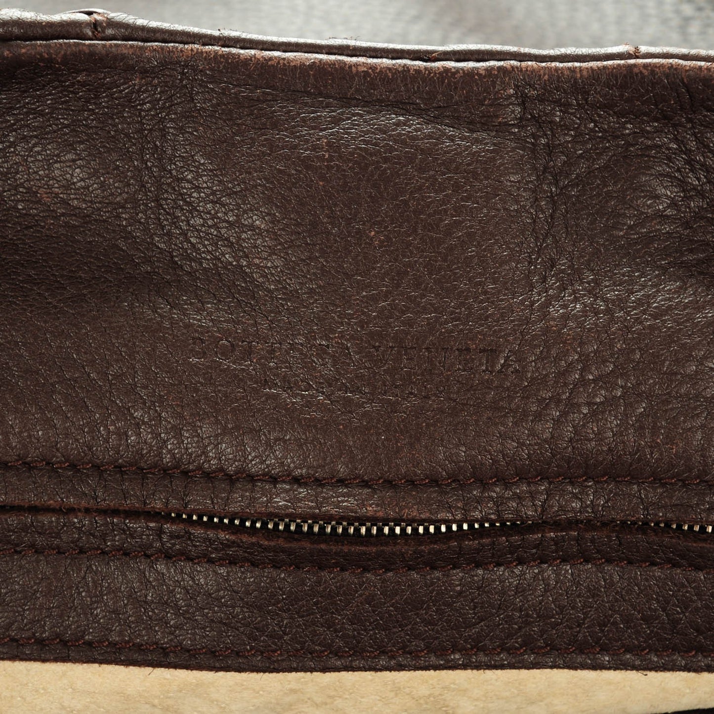 Cervo Deerskin Large Hobo Ebano