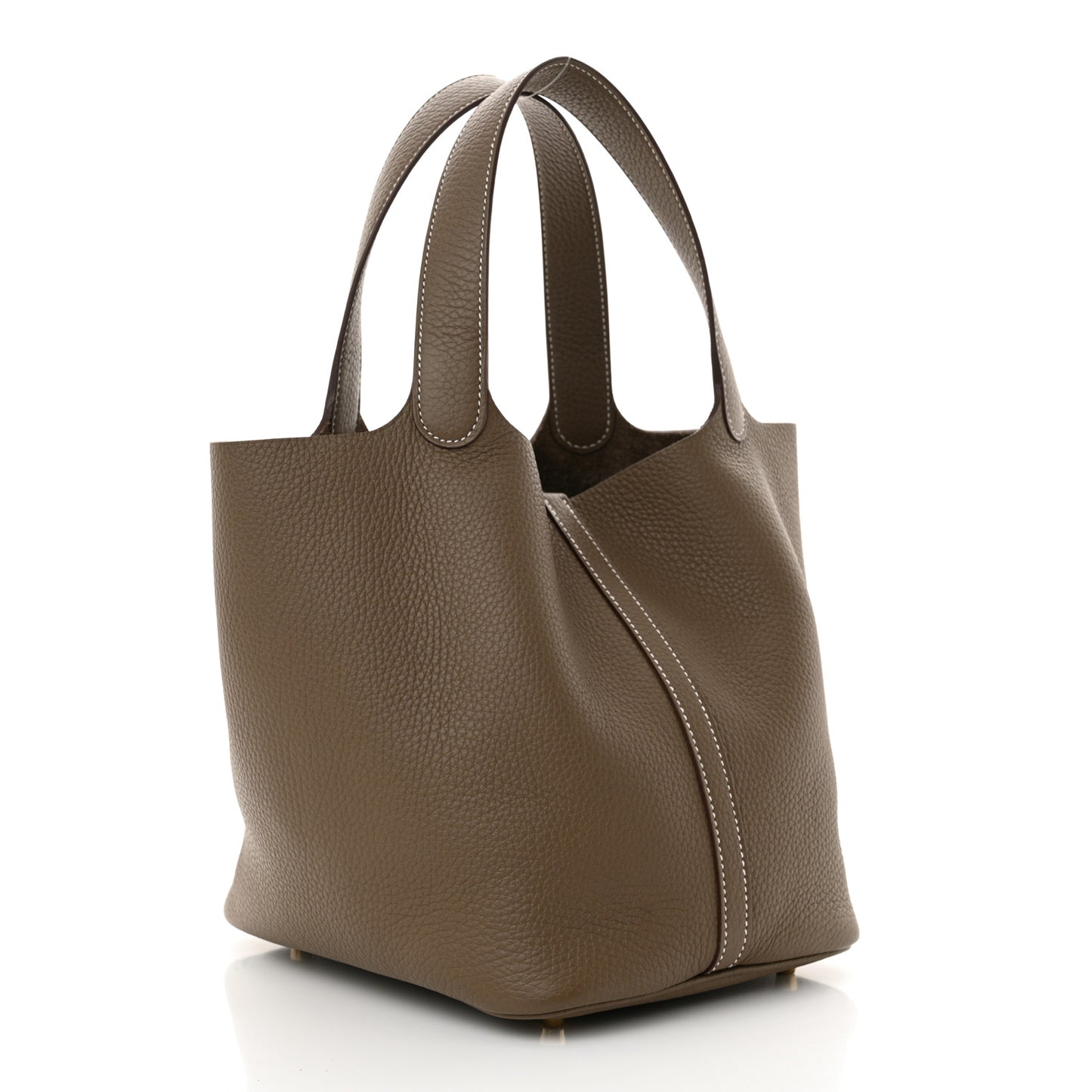 Taurillon Clemence Picotin Lock 22 MM Etoupe