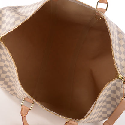 Louis Vuitton Damier Azur Keepall Bandouliere 55 5 of 7