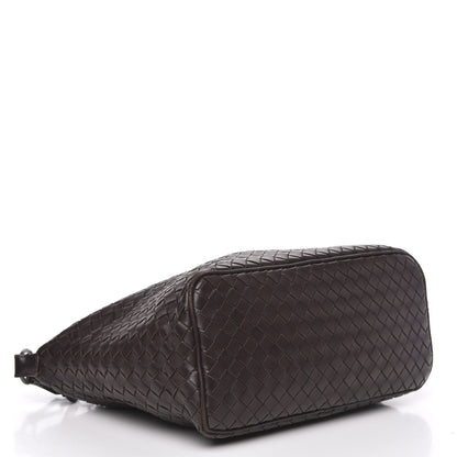 Bottega Veneta Nappa Intrecciato Small Shoulder Bag Ebano 4 of 14