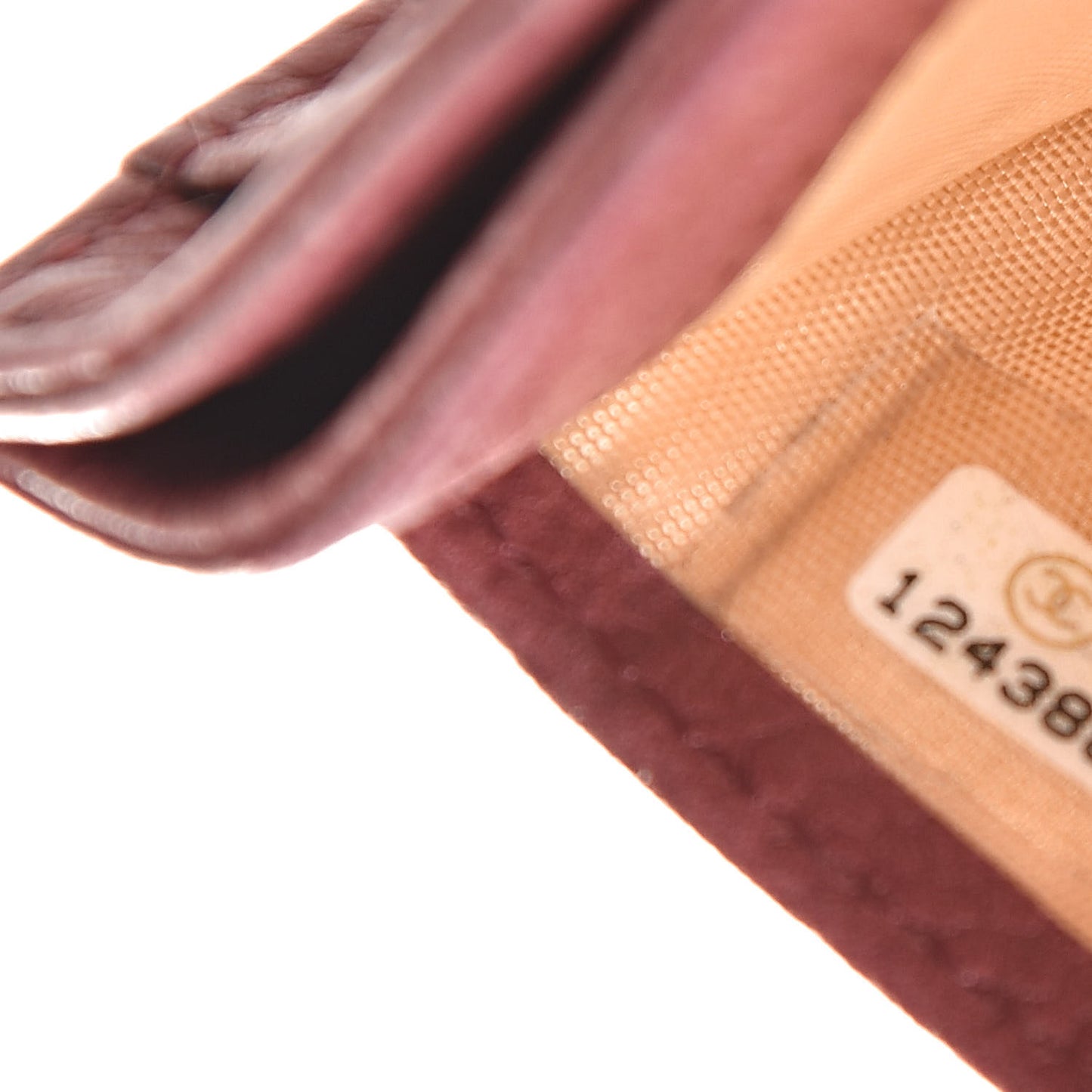 Caviar Timeless CC Card Holder Bordeaux