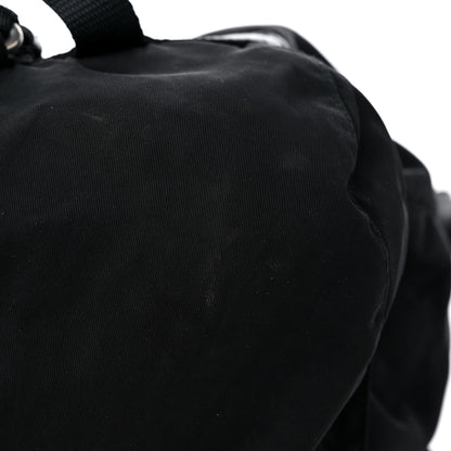 Prada Nylon Vela Medium Backpack Black 12 of 14