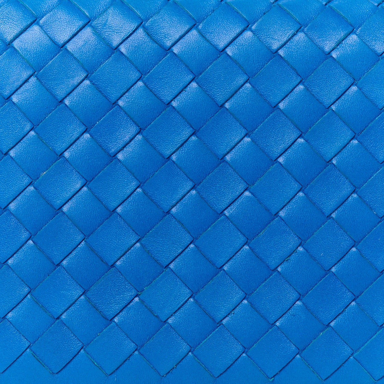 Bottega Veneta Nappa Intrecciato Continental Flap Wallet Blue 8 of 8