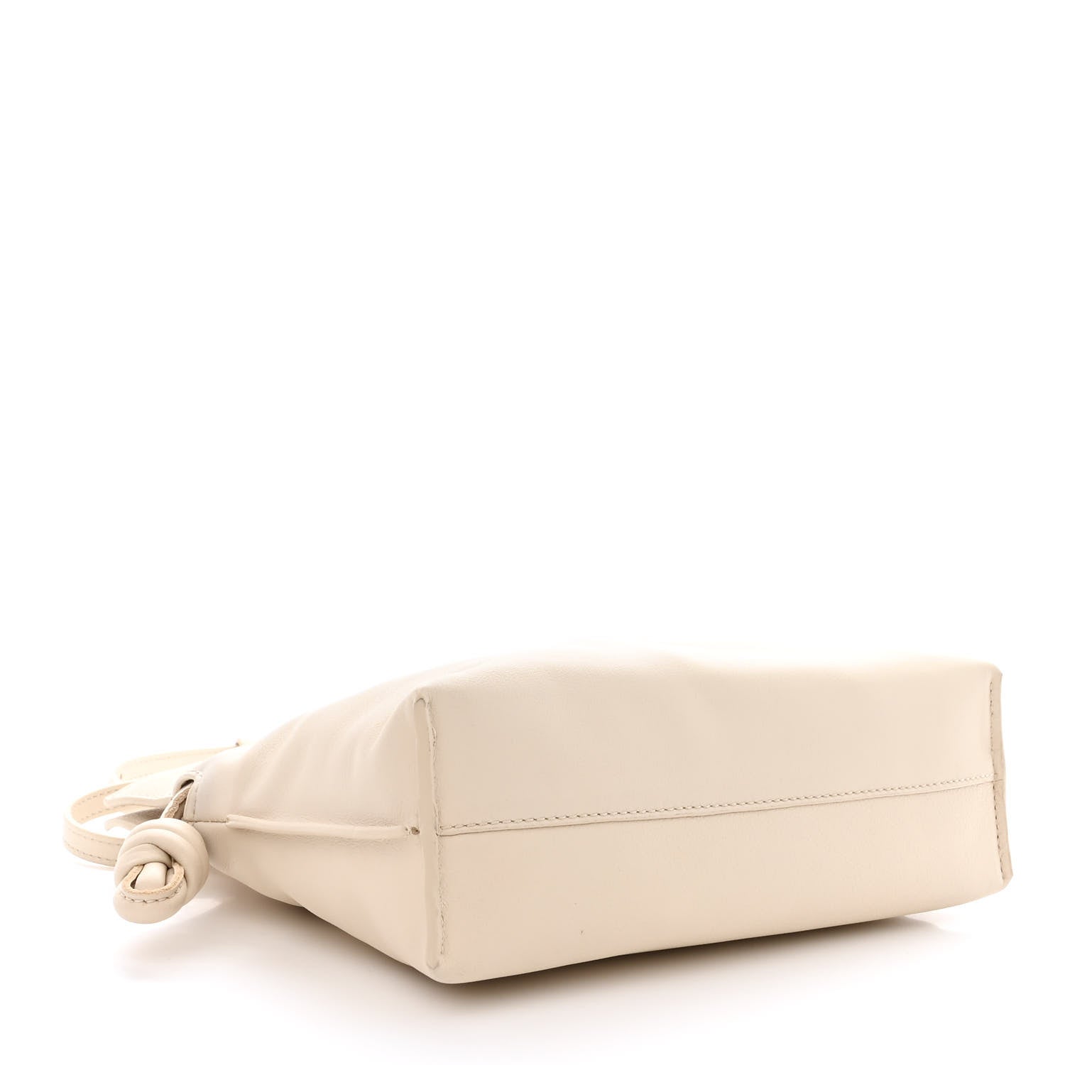 Loewe Calfskin Mini Flamenco Knot Clutch Angora 4 of 13