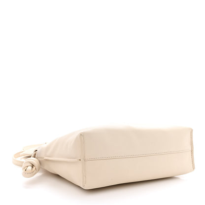 Loewe Calfskin Mini Flamenco Knot Clutch Angora 4 of 13