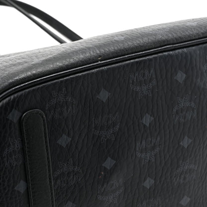 MCM Visetos Medium Liz Reversible Shopper Tote Black 29 of 30