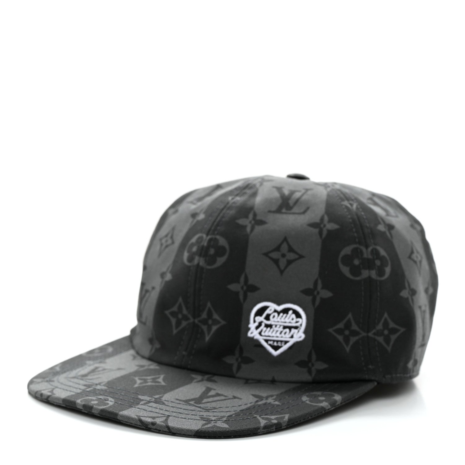 Louis Vuitton X NIGO Cotton Monogram Eclipse Stripes LV Cap L 1 of 9