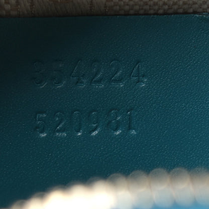 Gucci Calfskin Diamante Small Top Handle Bag Turquoise 7 of 10