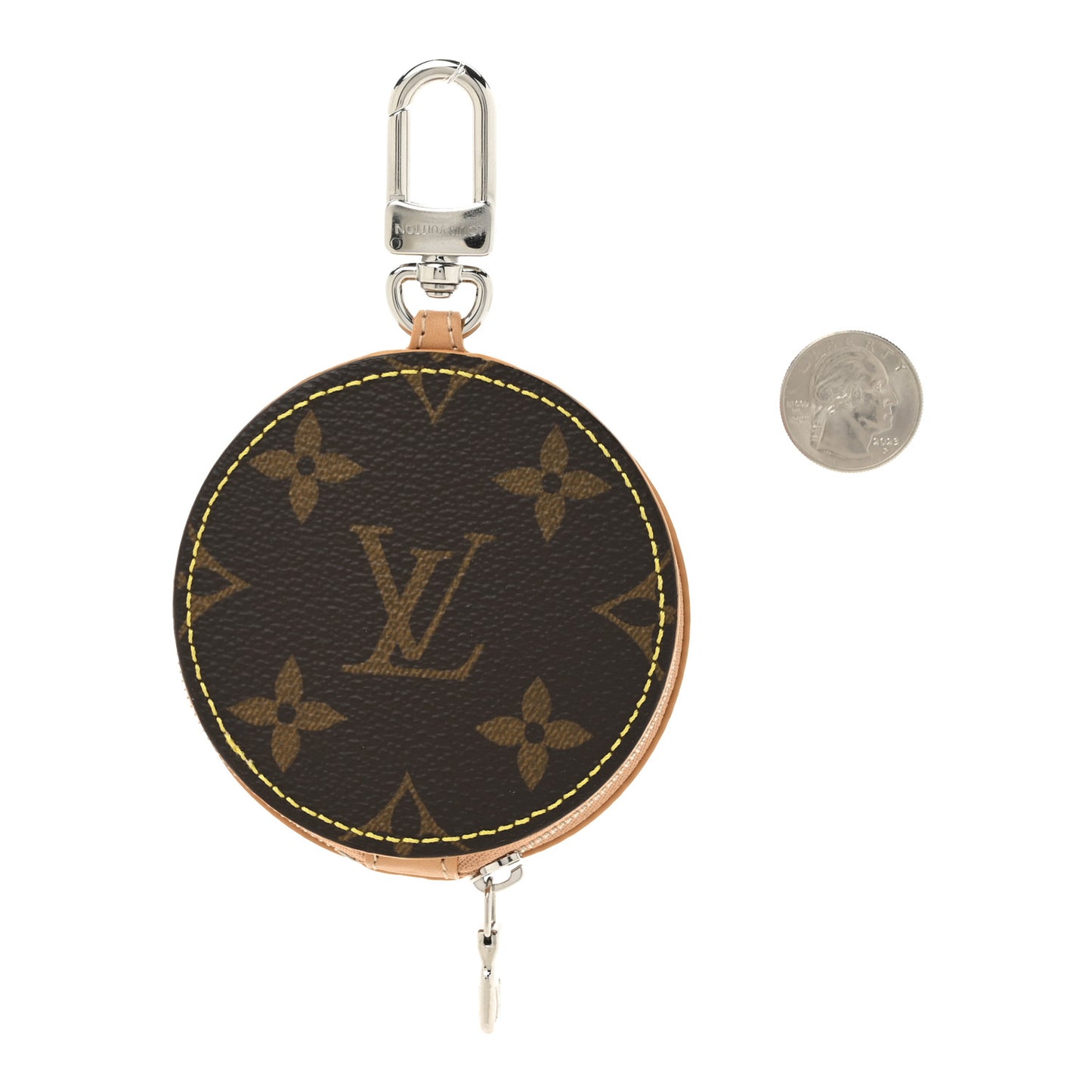 LV Donut Bag Charm Key Holder Pink