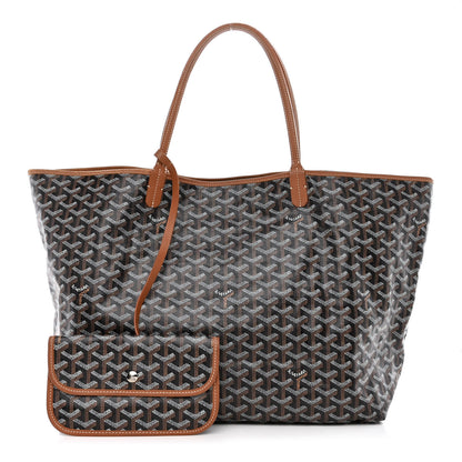 Goyard Goyardine Saint Louis GM Black Gold 1 of 17