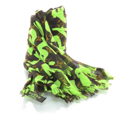 Louis Vuitton Cotton Graffiti Green 3 of 5