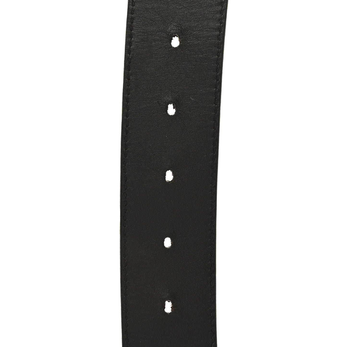 Guccissima Signature Interlocking G Reversible 37mm Belt 95 38 Black Cocoa