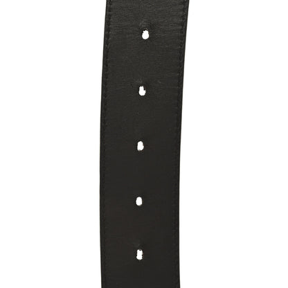 Gucci Guccissima Signature Interlocking G Reversible 37mm Belt 95 38 Black Cocoa 4 of 7