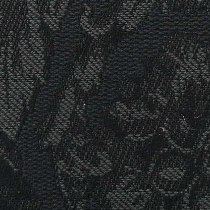 Versace Fabric Jacquard Calfskin Barocco Wristlet Pouch Black 8 of 10