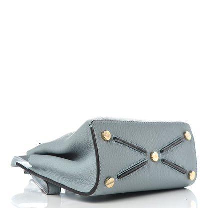Valentino Garavani Pebbled Calfskin Small Joylock Satchel Nube 4 of 10