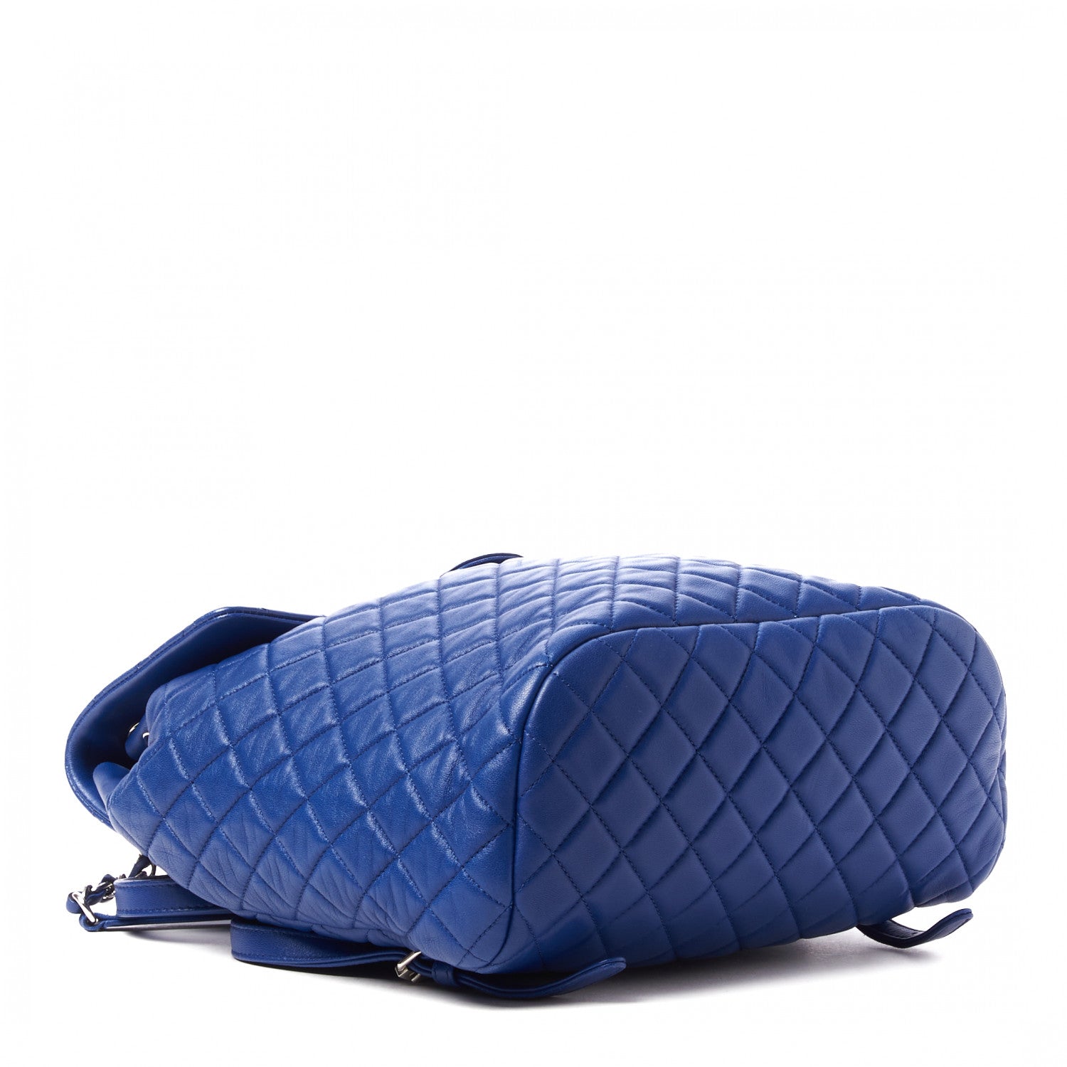 Chanel Lambskin Quilted Large Urban Spirit Backpack Blue 4 of 10