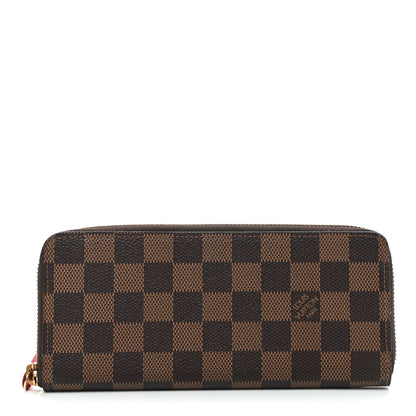 Louis Vuitton Damier Ebene Clemence Wallet 1 of 7