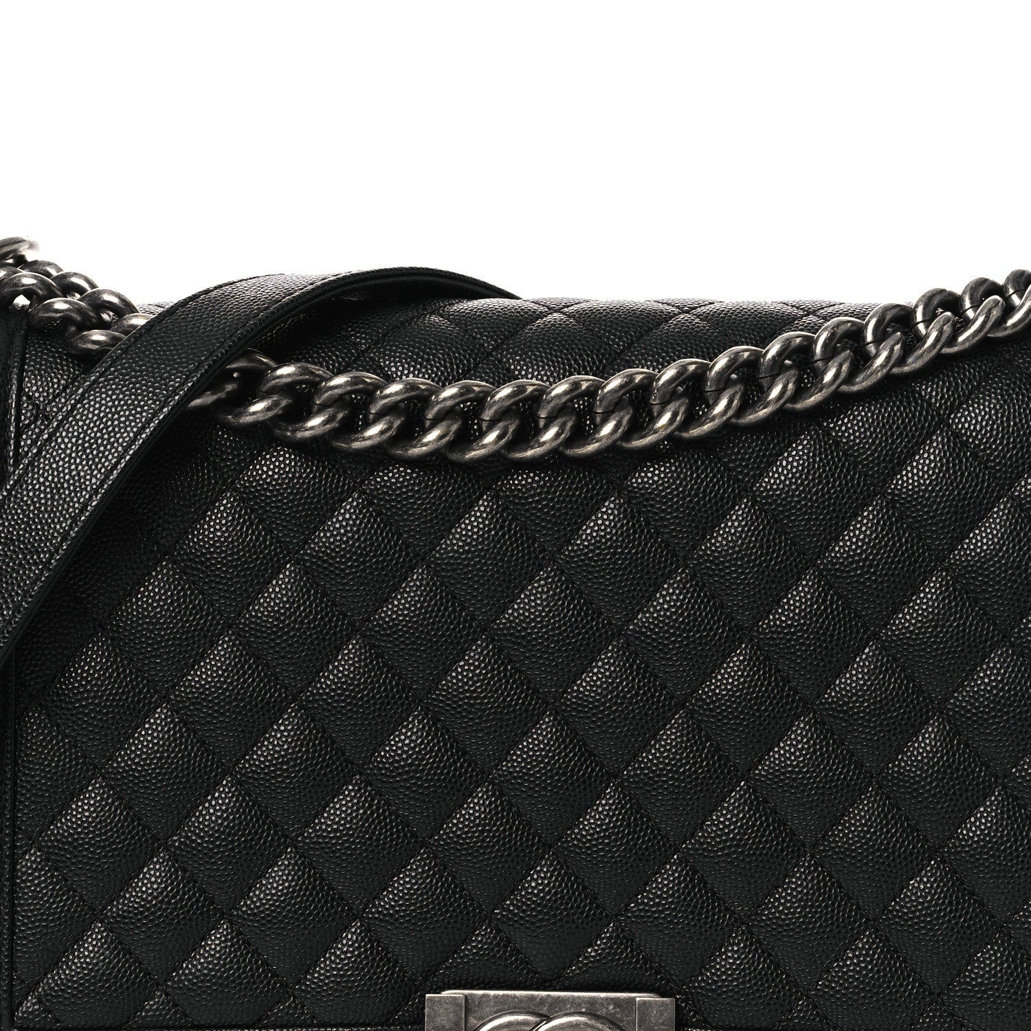 Chanel Caviar Quilted New Medium Boy Flap Black 8 of 11