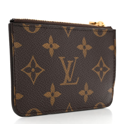 Louis Vuitton Monogram 2023 Christmas Animation Alpine Zipped Romy Card Holder Pink 4 of 7