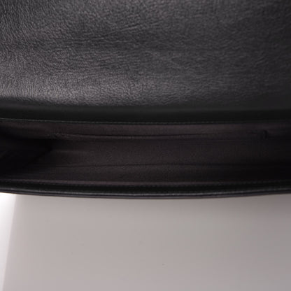Saint Laurent Calfskin Monogram Large Belle De Jour Clutch Navy 5 of 7